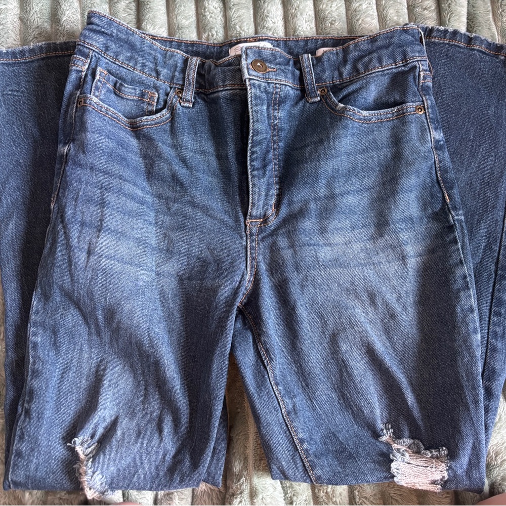 Sofia Jeans Straight Leg Dark Wash Jeans